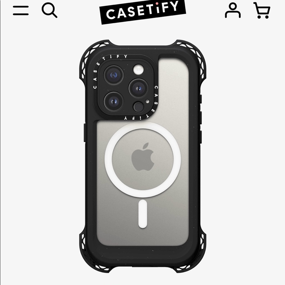 CASETiFY iPhone 15 Pro bounce extreme phone case